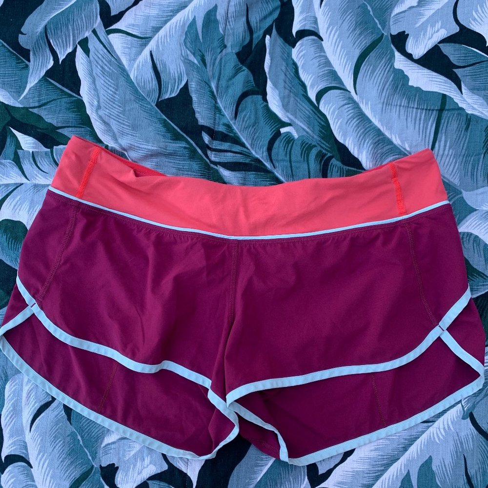 Lululemon Speed up 2.5 shorts - size 10